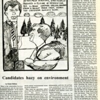 Candidates Hazy on Environment