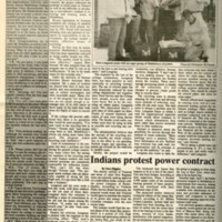 Recycling at Middlebury College in 1990