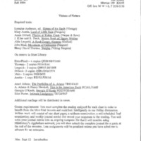 EL/AL 113 Visions of Nature Syllabus