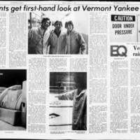 Students get first hand look at Vermont Yankee Plant